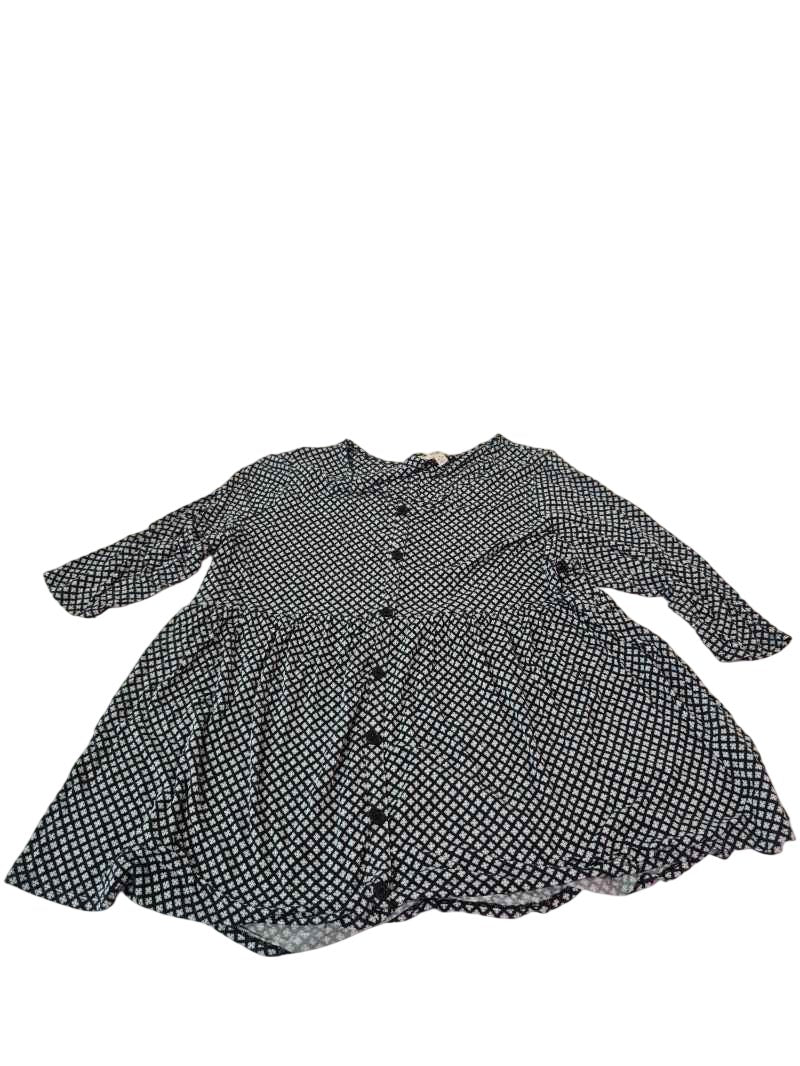 Terra & Sky Buttoned Tunic Long Sleeves