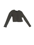 House of Harlow 1960 Cropped Henley Long Sleeves