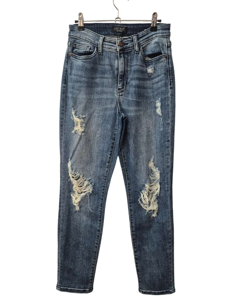 Judy Blue Distressed Skinny Jeans