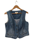 Talbots Denim Vest Vintage