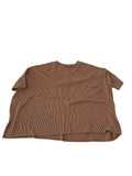 Discount Divas Ribbed Crew Neck Short Sleeves