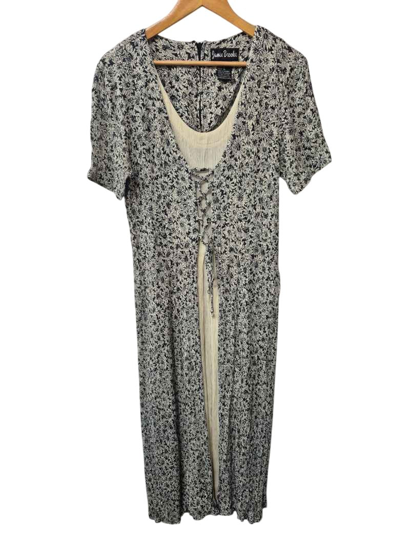 Jamie Brooke Floral Maxi Dress Vintage