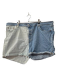 Levi’s Two-Tone Denim Shorts