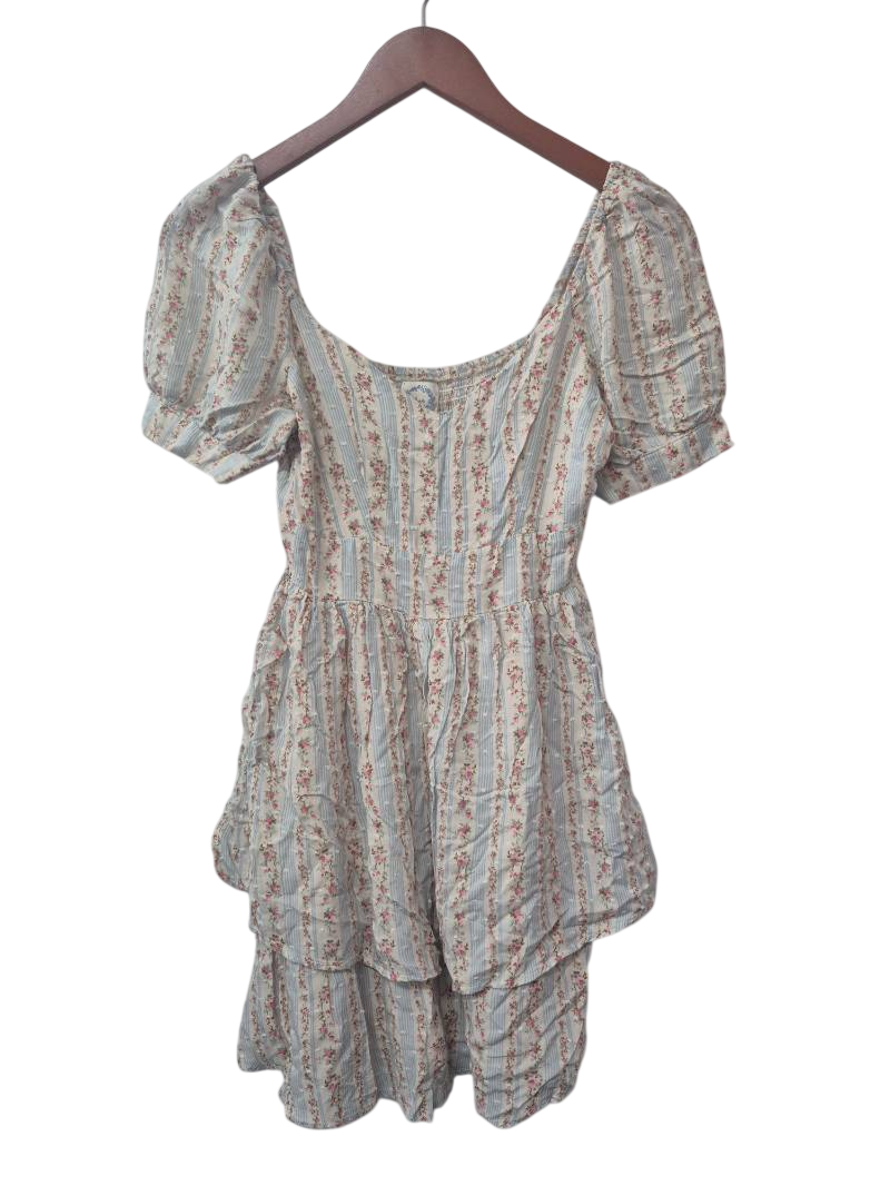 Blue Rain Square Neck Dresses