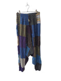 Patchwork Loose-Fit Pants