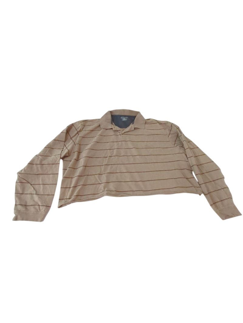 St John’s bay Striped Polo Long Sleeves