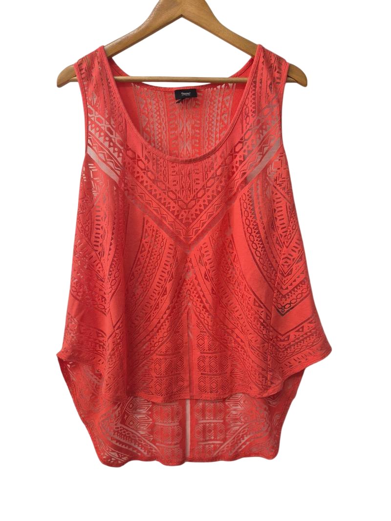 Mossimo Sleeveless Sheer Tanks