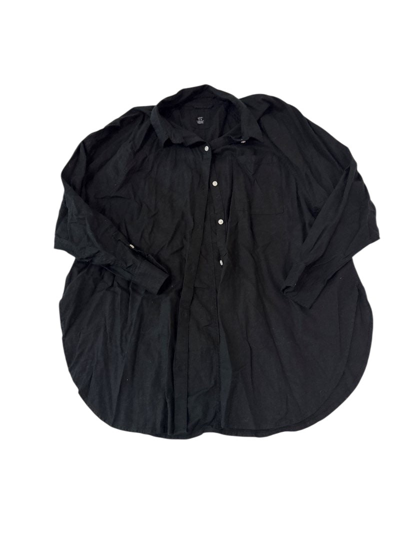 Aerie Button-Up Shirt Long Sleeves