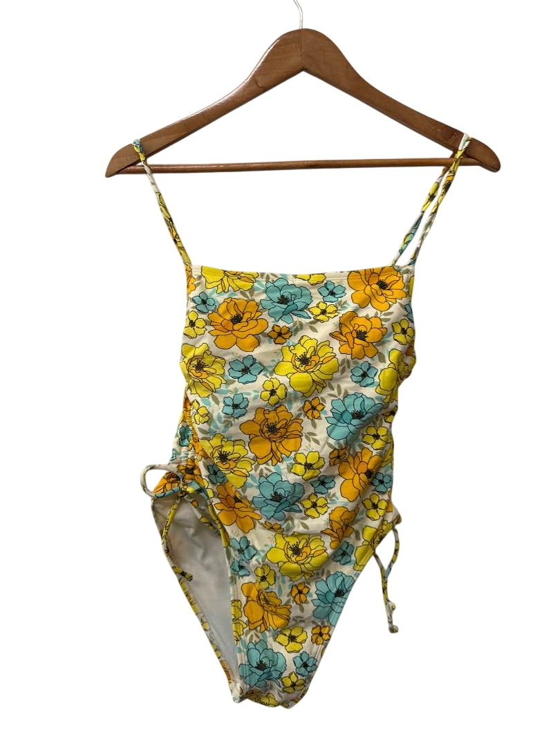 Xhilaration Floral One-Piece Swimwear