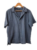 Paradis Button-Up Textured Short Sleeves