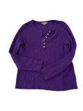 Lauren Scott Cable Knit Sweater Vintage