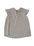 Elaine Rose Floral Ruffle Sleeve Tanks