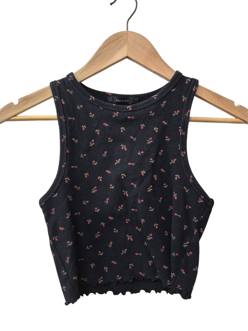 Forever 21 Sleeveless Cropped Tanks