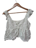 Hollister Ruffled Sleeveless Tanks