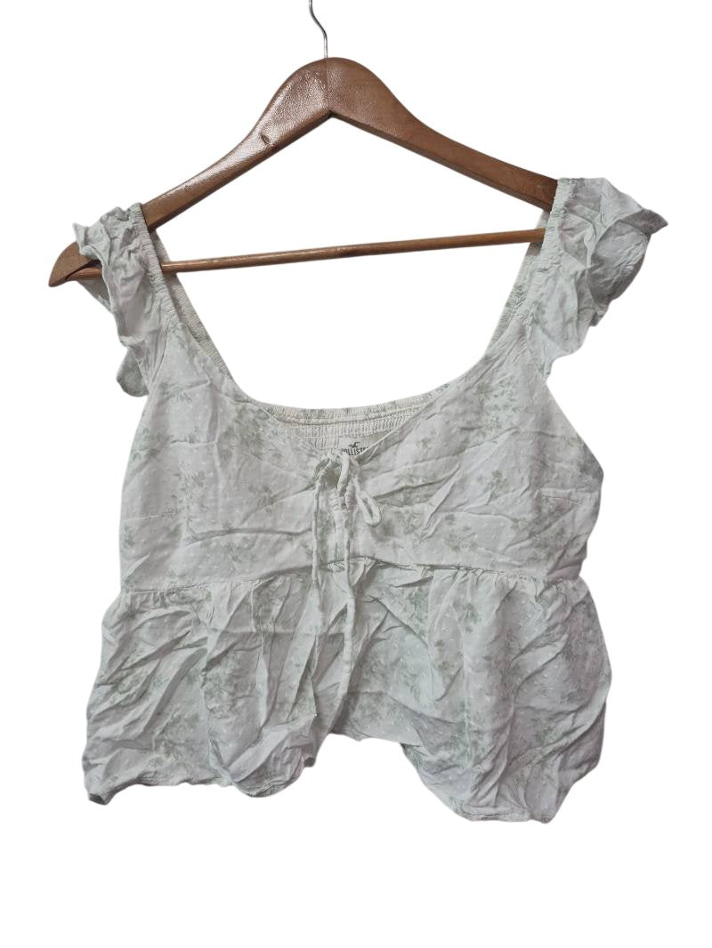 Hollister Ruffled Sleeveless Tanks