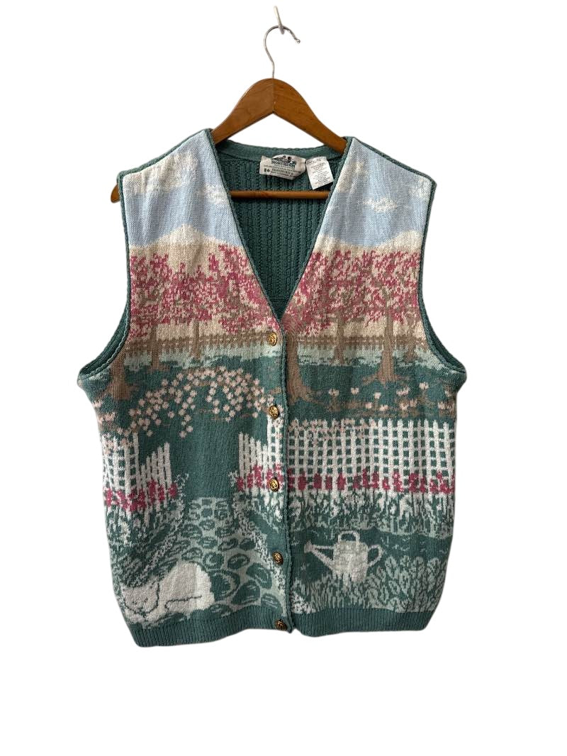 Northern Reflections Vintage Garden Vest Vintage