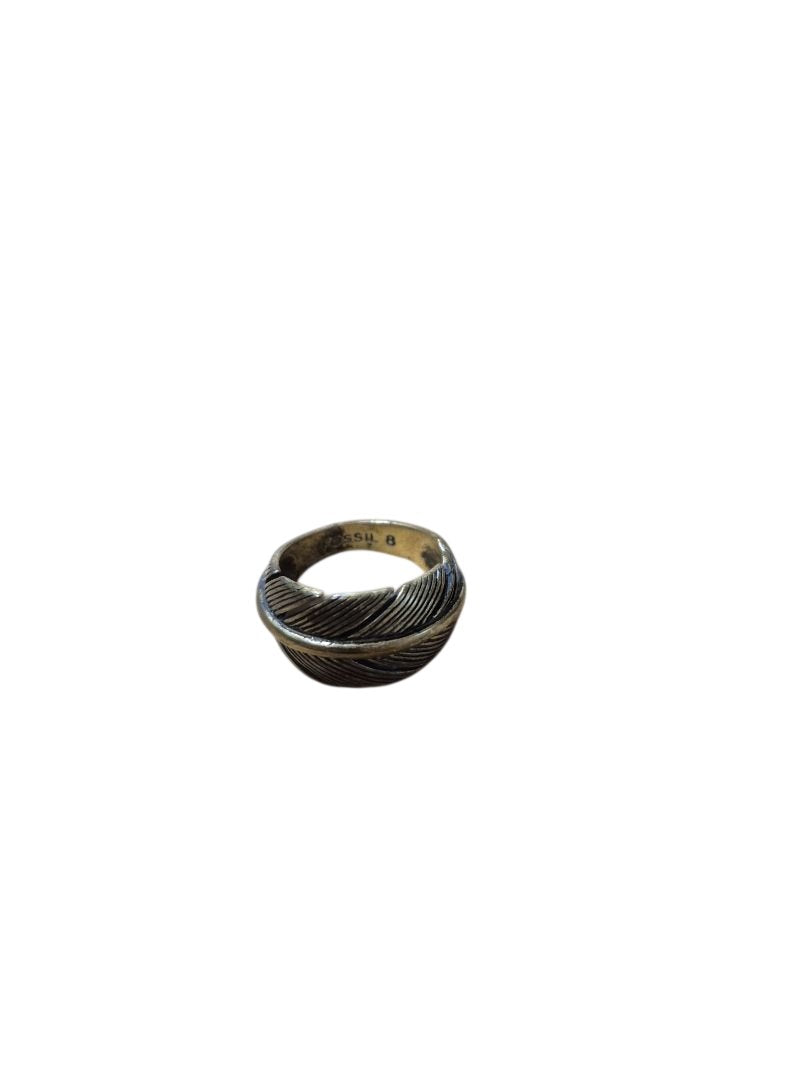 Fossil Textured Band Jewelry