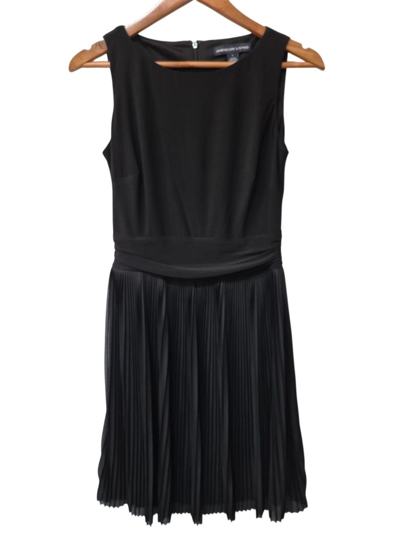American Living Sleeveless Pleated Dresses
