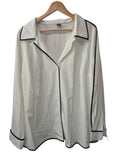 Shein Contrast Trim Long Sleeves
