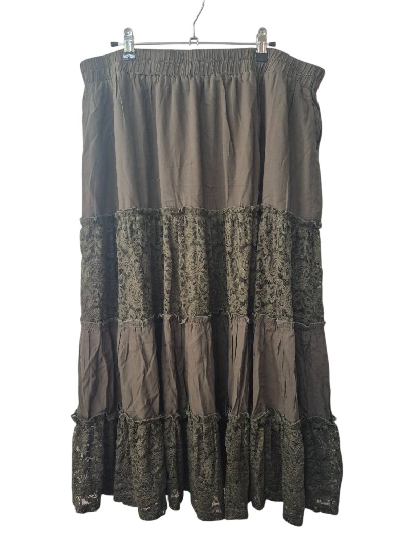 Bloomchic Tiered Lace Skirt