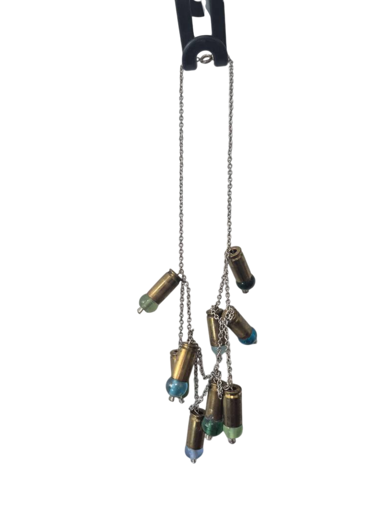 Bullet Charm Necklace Jewelry