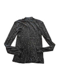 Mock Neck Long Sleeves
