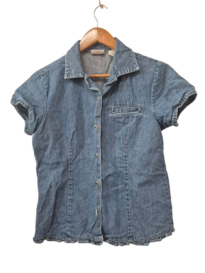 Arizona Jean Co Button-Up Shirt Short Sleeves