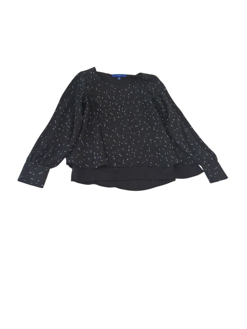 Apt. 9 Patterned Blouse Short Sleeves