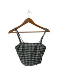 Hollister Plaid Crop Top Tanks