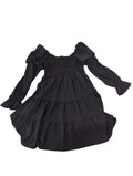Tiered Long-Sleeve Dresses