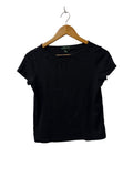 Lauren Ralph Lauren Lace Trim Top Short Sleeves