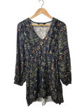 Disturbia V-Neck Buttoned Dresses