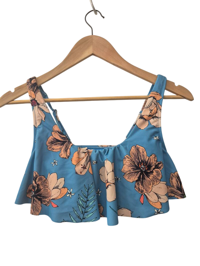 Floral Ruffled Swimwear