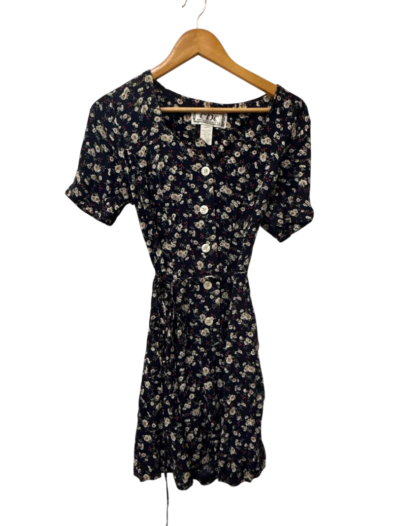 CDC Floral Button-Down Dresses