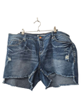 Royalty Frayed Hem Shorts