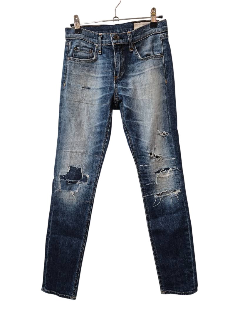 Rag & Bone Distressed Skinny Jeans