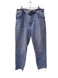 New Look Raw Hem Jeans
