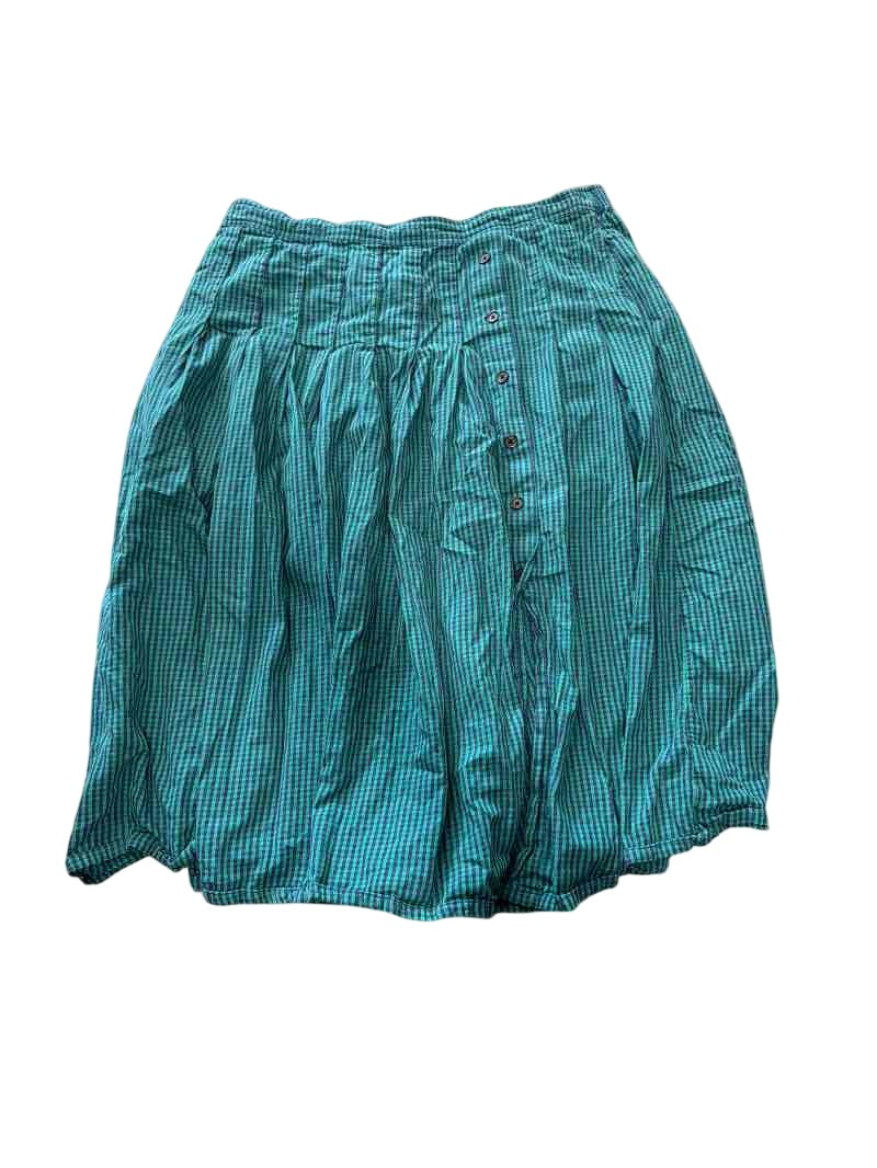 Free Assembly Button Front Skirt