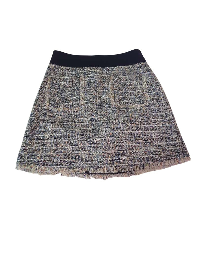J Crew Tweed Mini Skirt