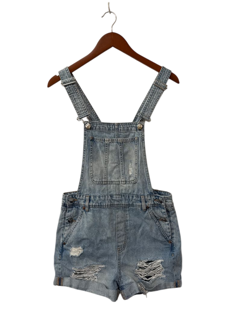 Divided by H & M Distressed Overall Dresses