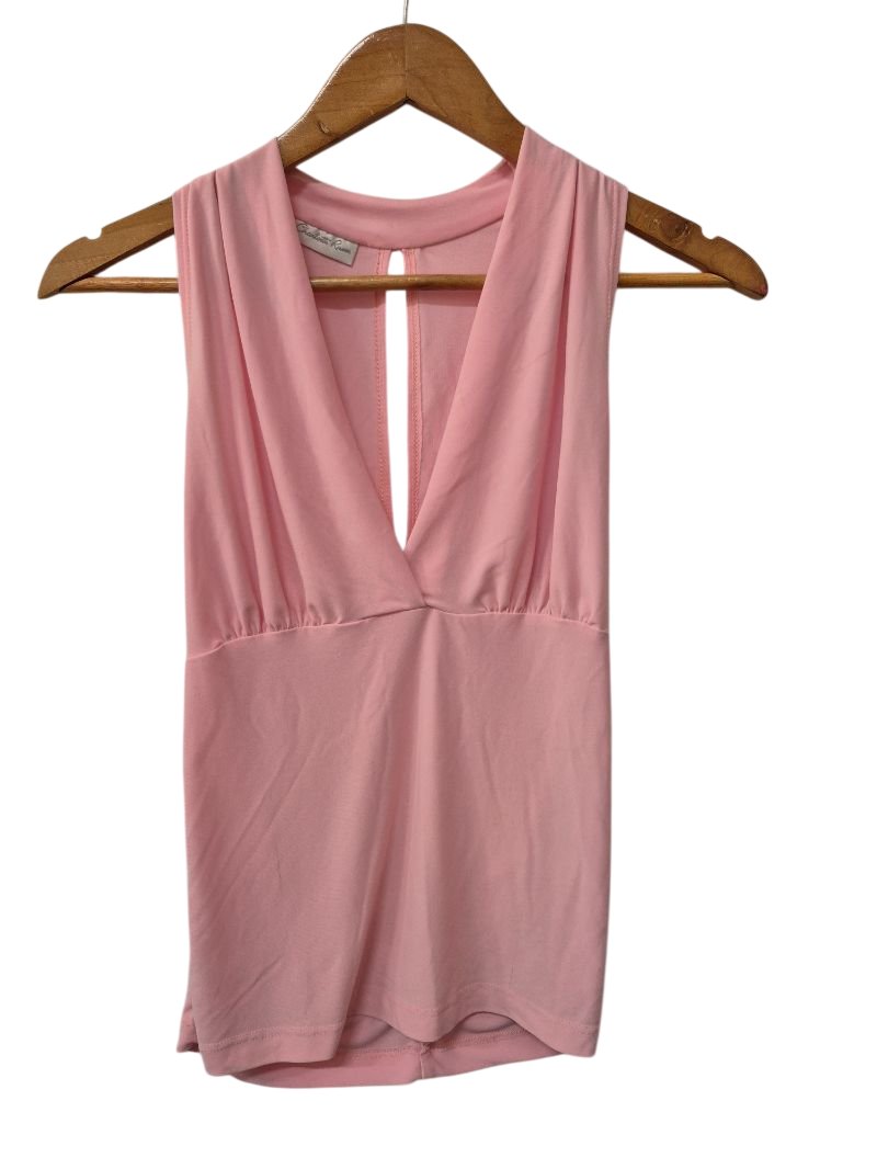 Charlotte Russe Deep V-Neck Tanks