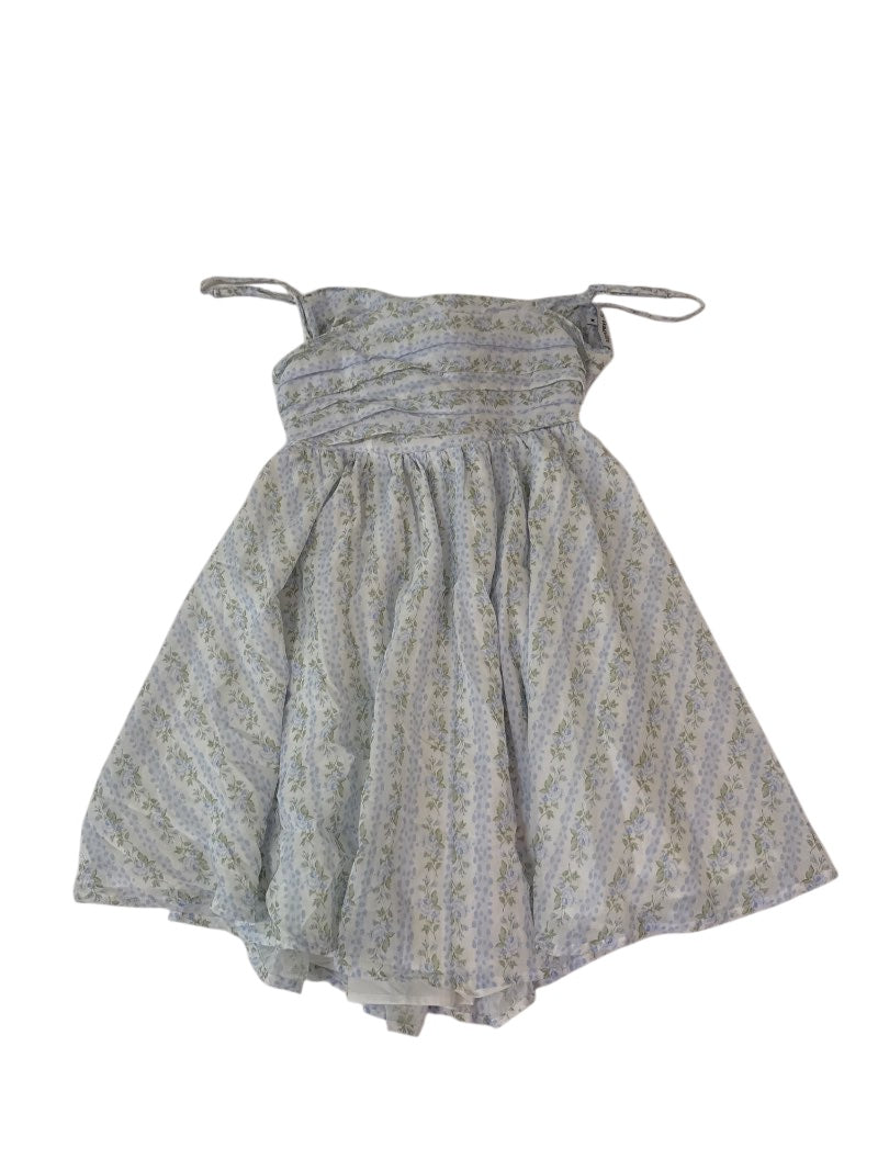 Grey Bandit Floral Strapless Dresses