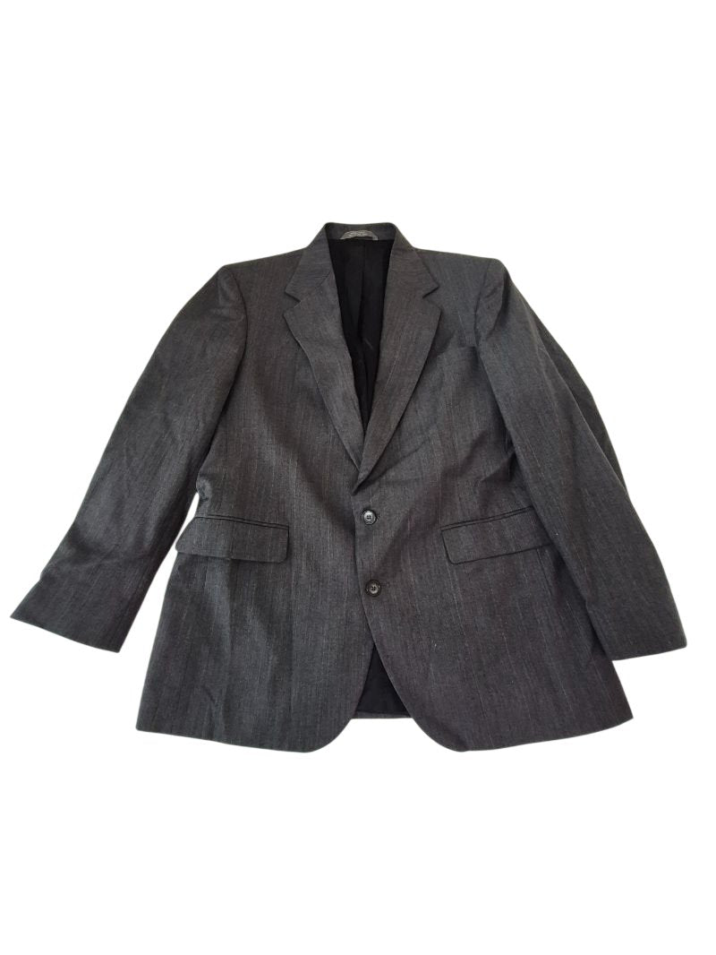 Haggar Pure Wool Two-Button Blazer Men's