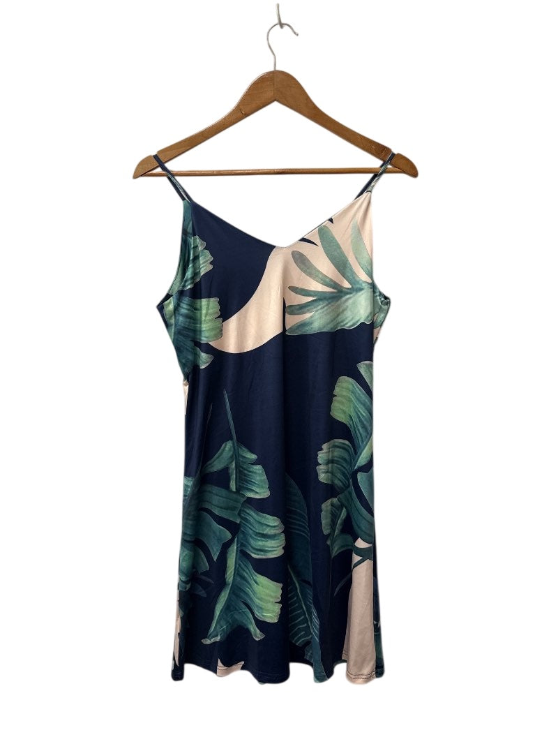 Blooming Jelly Leaf Print Dresses