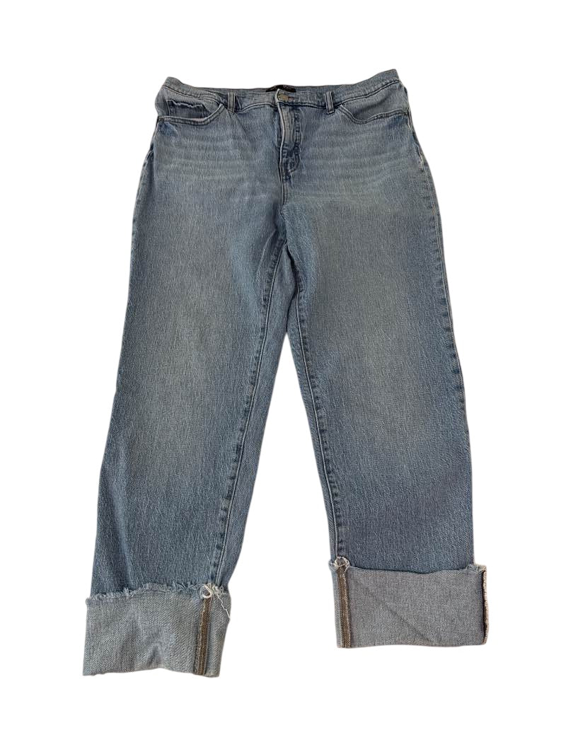 Banana Republic Cuffed Straight Leg Jeans