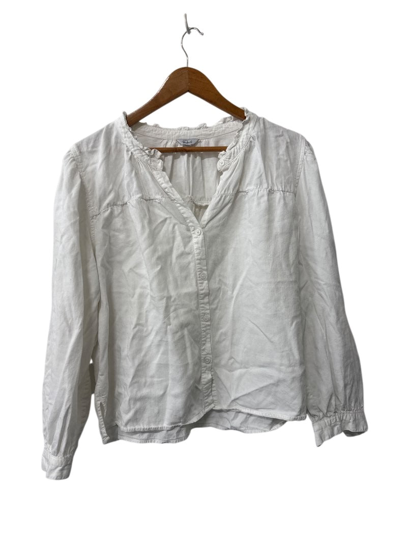 Rails Button-Up Blouse Long Sleeves