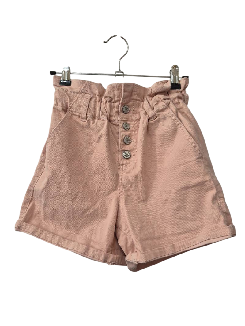 Arizona High-Waisted Button-Up Shorts