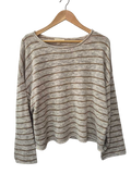 Promesa Striped Crewneck Long Sleeves