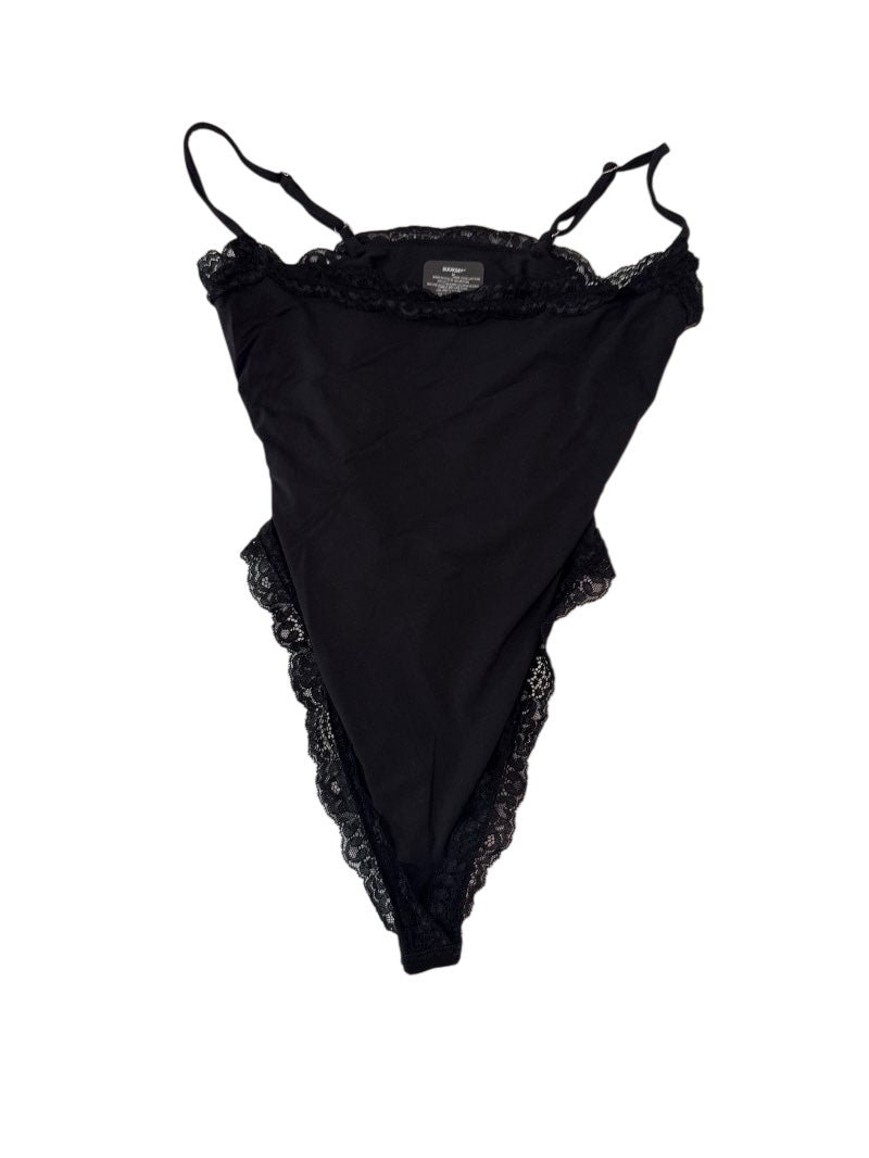 Suuksees Lace Trim Bodysuit Tanks