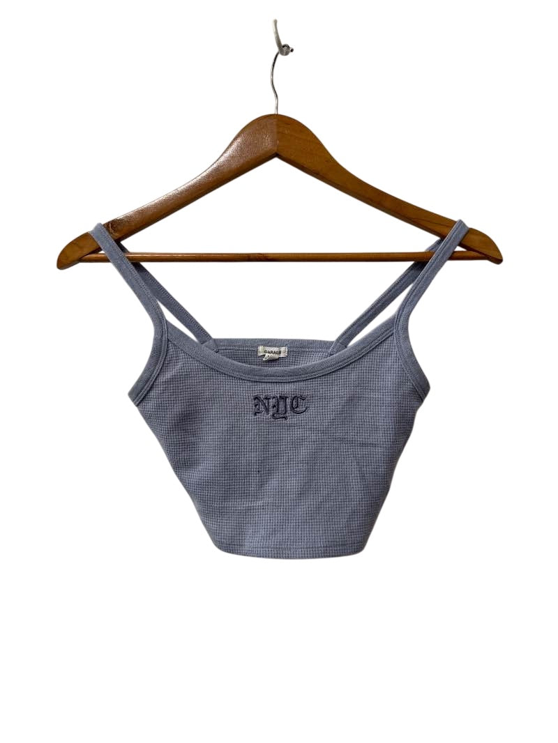 Garage Strappy Cropped Tanks